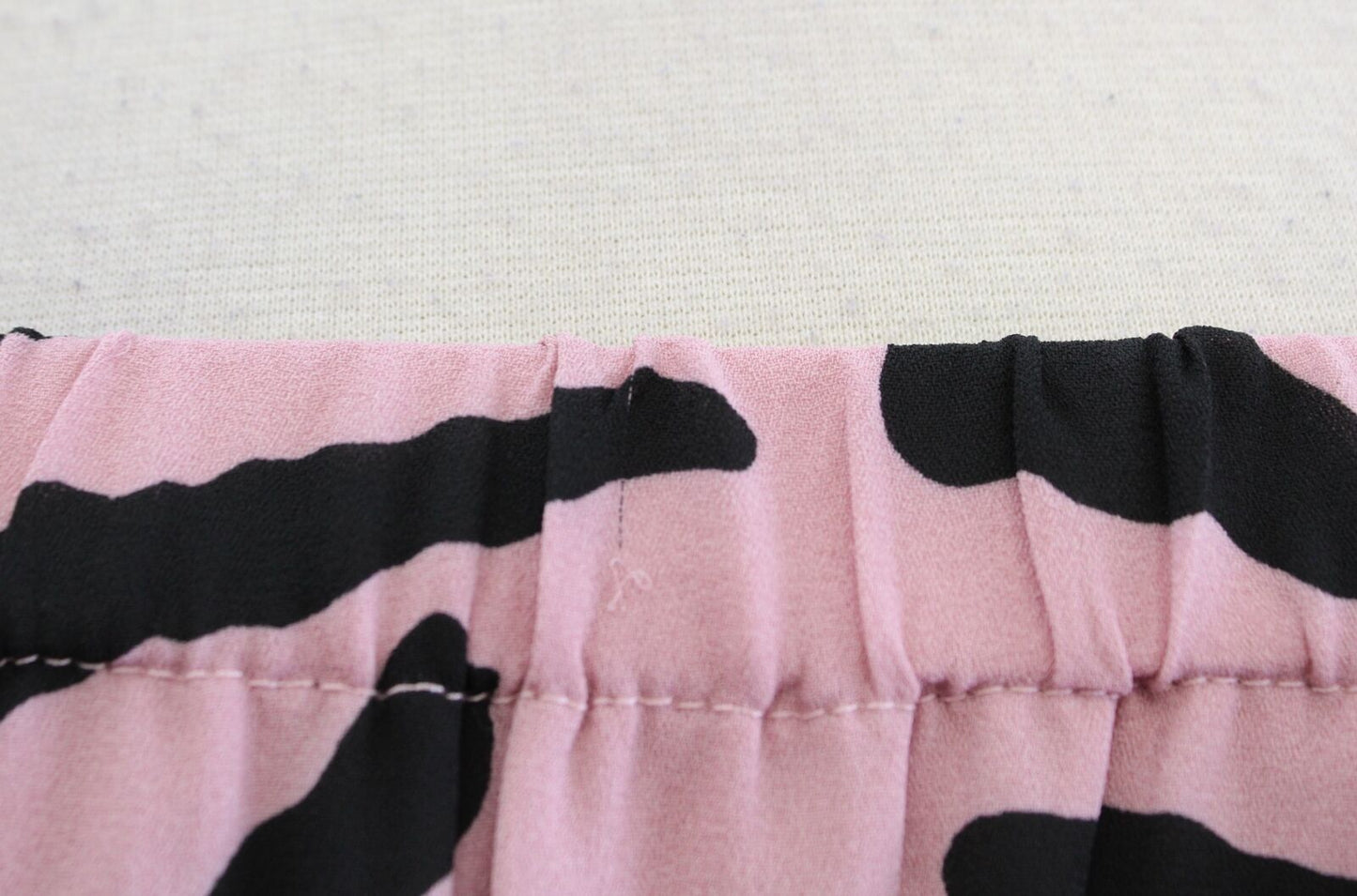 NWT Buddy Love Becca Pink Black Zebra Tiger Print Mini Babydoll Dress Size XS