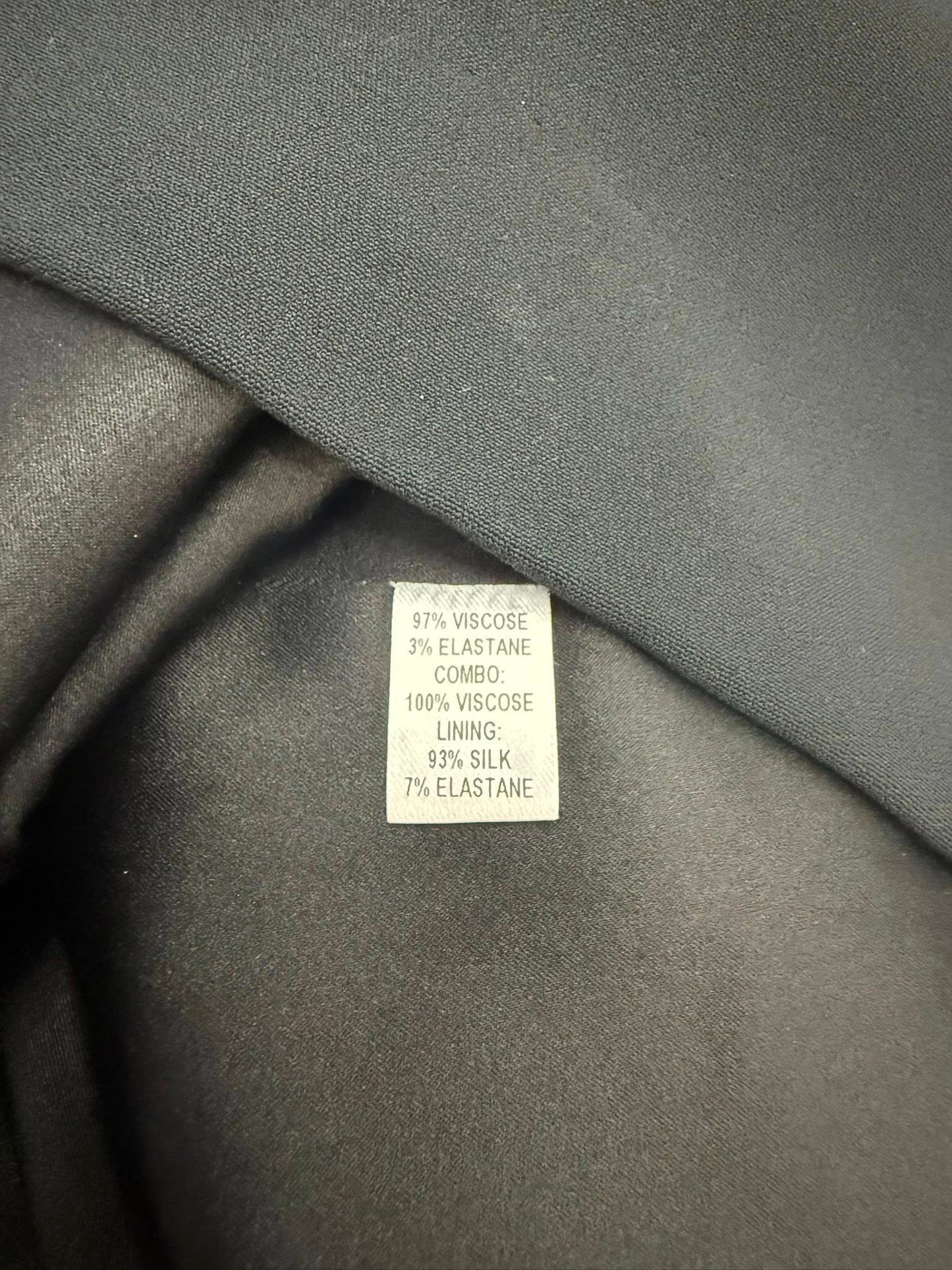 NWT Cushnie et Ochs Black Strapless Polka Dot Layered Cady Dress Size 0 Cocktail