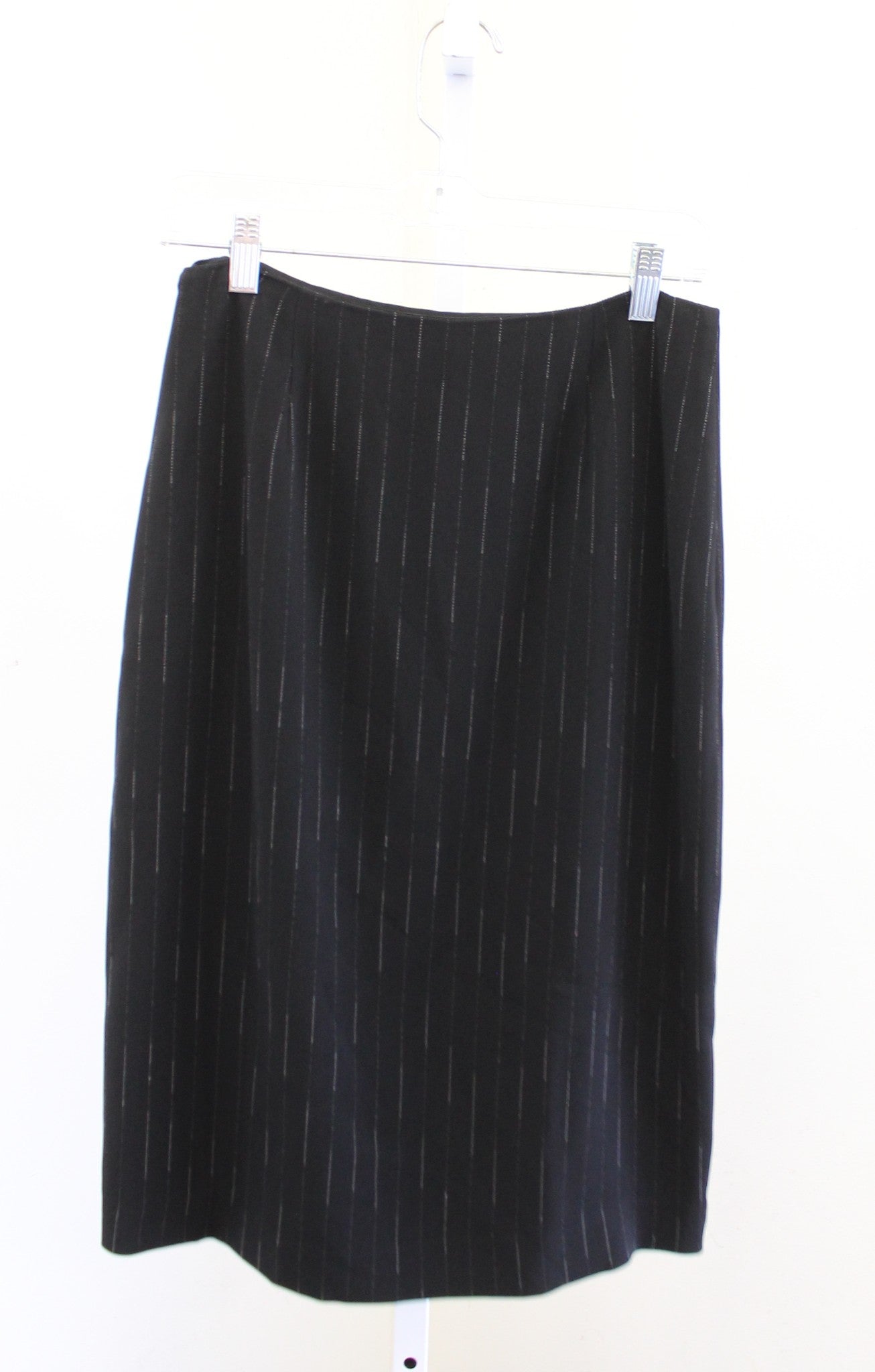 NWT MM Lafleur Logan Faded Stripe Pencil Skirt Size 4 Pinstripe Career Office