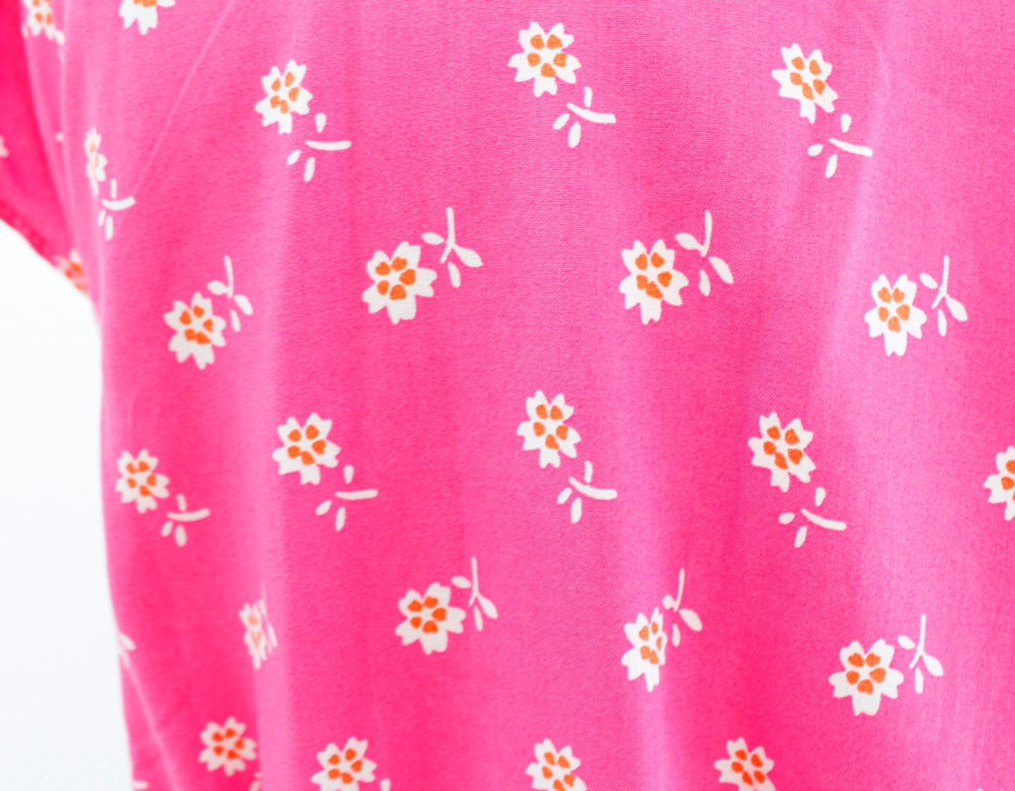 NWT J Crew Pink Orange White Floral Print Ruffle Faux Wrap Dress Size 2 Casual