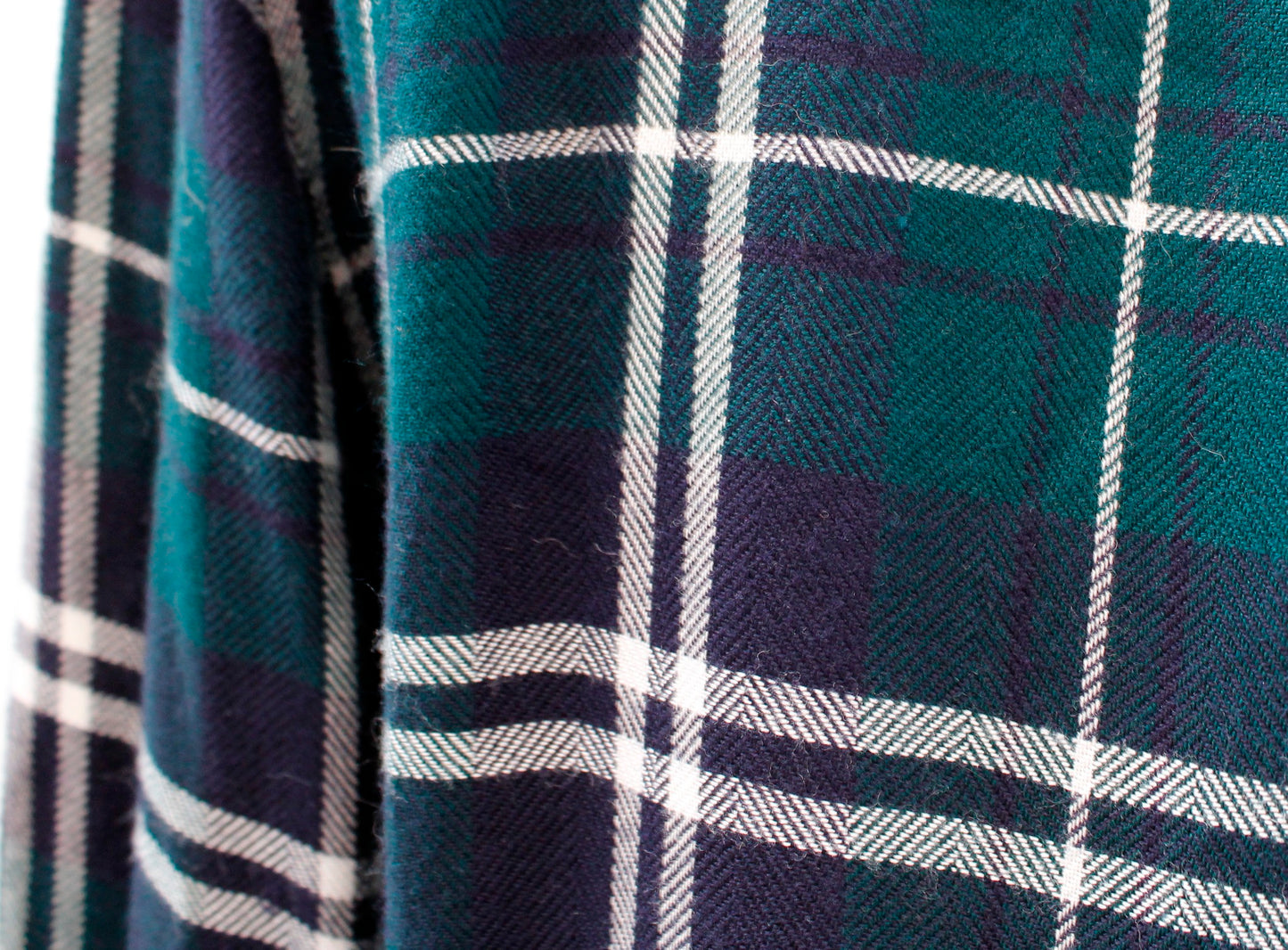 RAILS Bianca Green Navy Blue Plaid Button Front Shift Shirt Dress Size S
