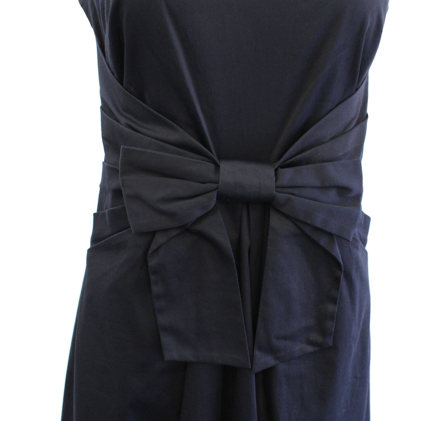 Kate Spade Jillian Black Bow Waist A Line Flared Dress Size 4 Cocktail Party