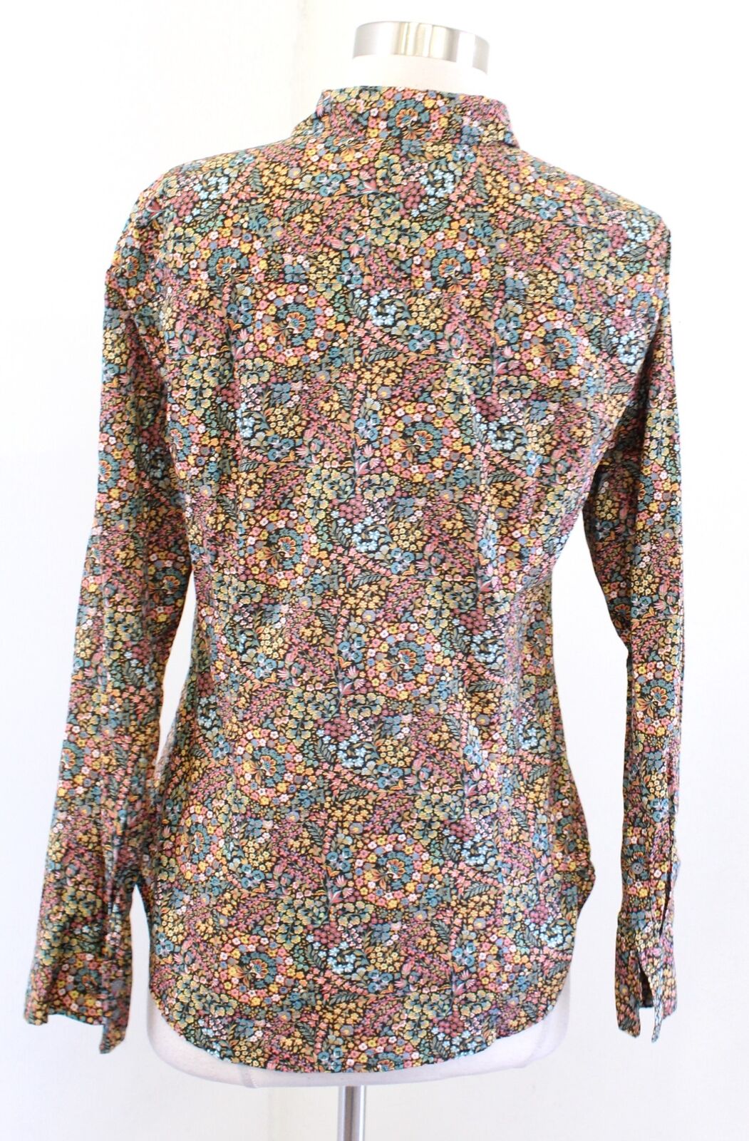 J Crew Liberty of London Little Marquess Floral Print Perfect Shirt Blouse Sz 6