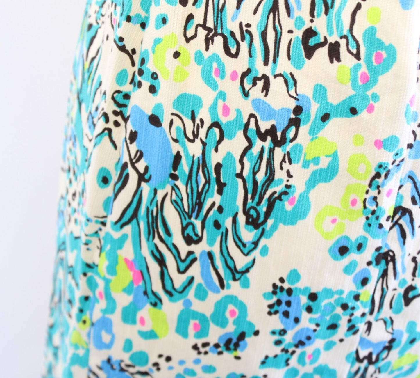 Lilly Pulitzer Ember Sea Oat Escapades in the Everglades Printed Shift Dress 0