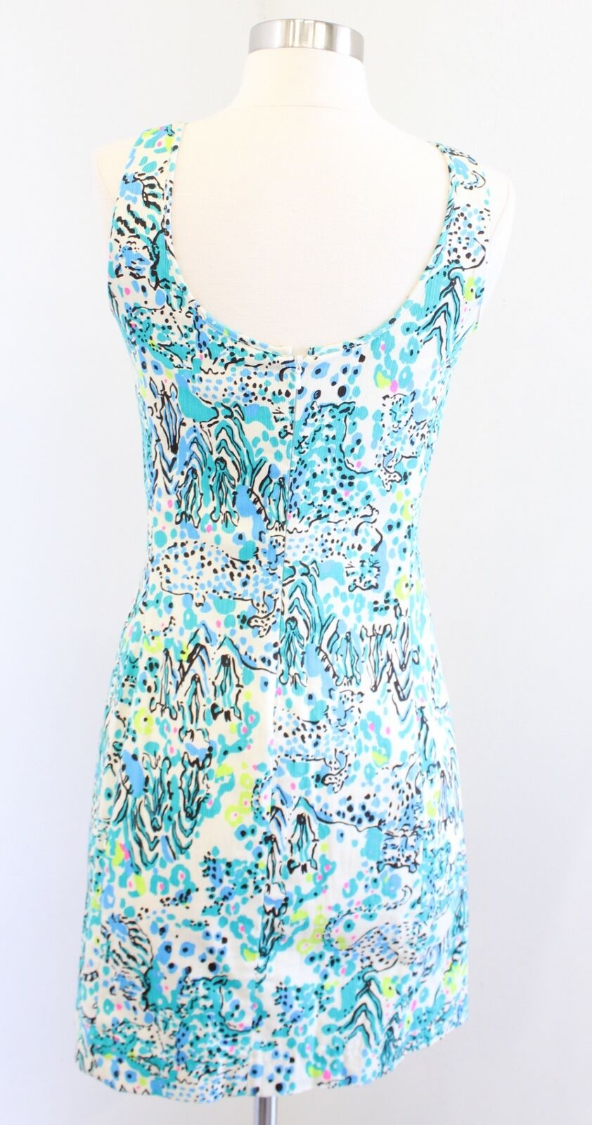 Lilly Pulitzer Ember Sea Oat Escapades in the Everglades Printed Shift Dress 0