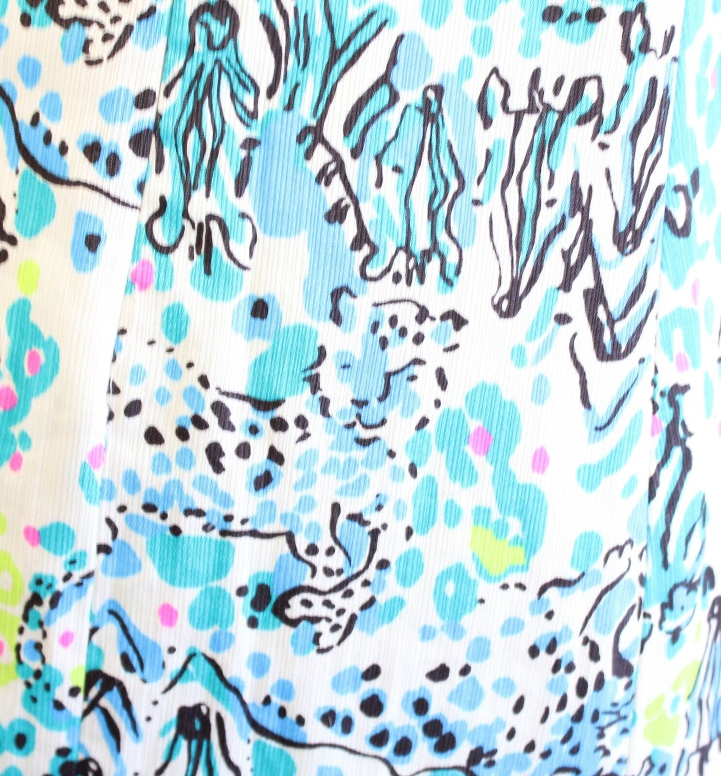 Lilly Pulitzer Ember Sea Oat Escapades in the Everglades Printed Shift Dress 0