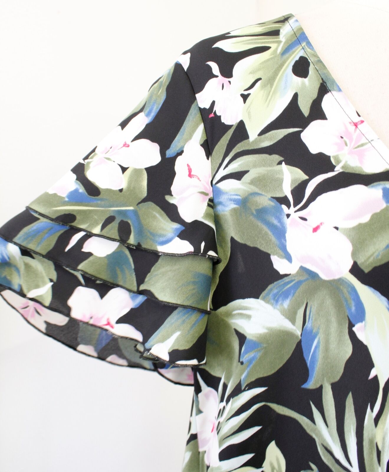 Show Me Your Mumu Disick Tropical Floral Palm Leaf Print Mini Dress Size XS
