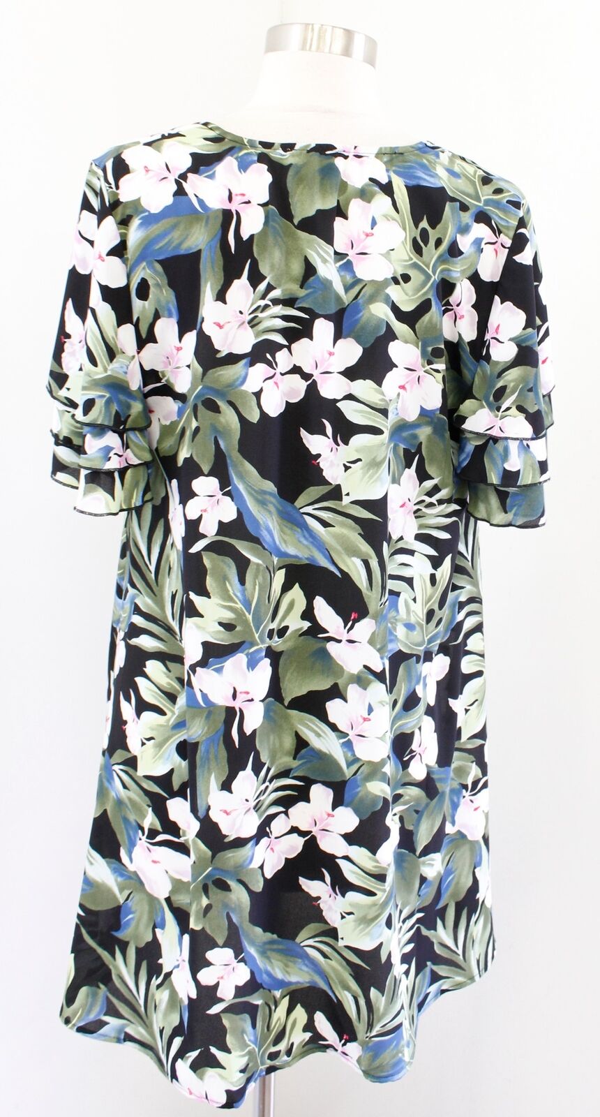 Show Me Your Mumu Disick Tropical Floral Palm Leaf Print Mini Dress Size XS