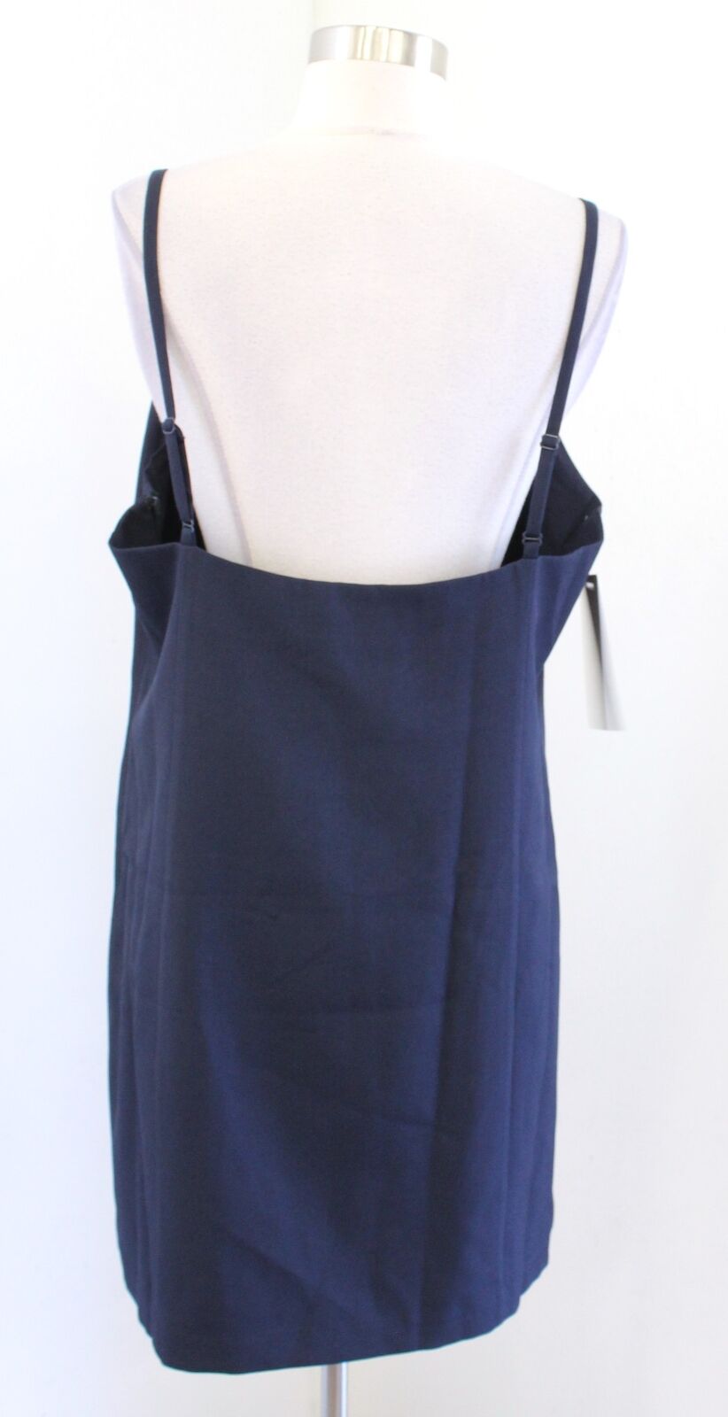NWT Mare Mare x Anthropologie Navy Blue Cutout Shift Mini Dress Size PL LP