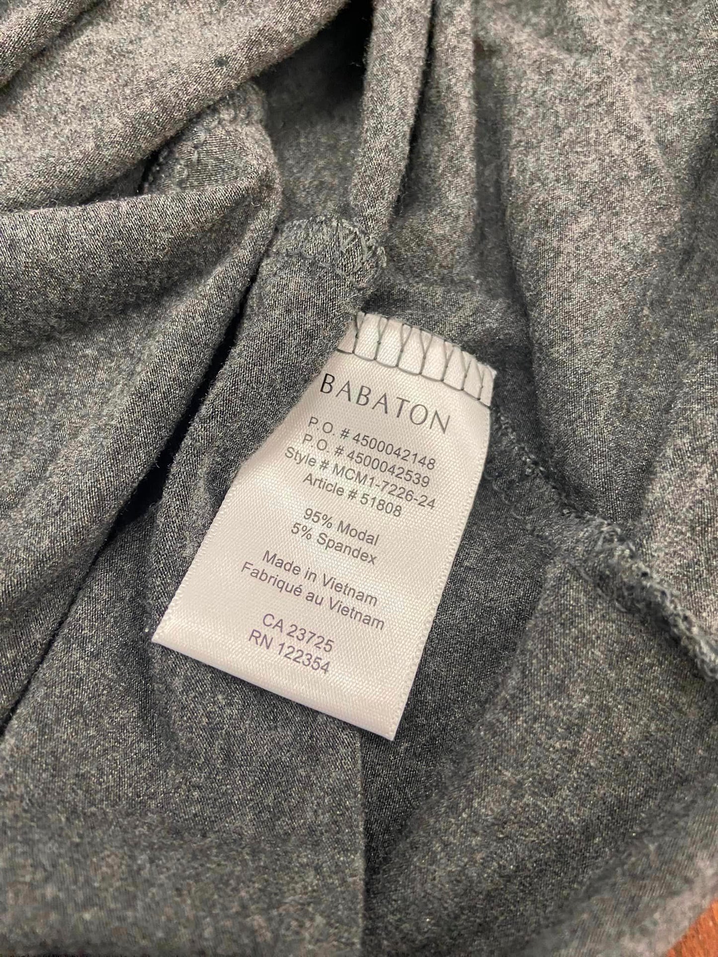 Babaton Aritzia Soft Knit Gray Maxi Skirt w/ Side Slits Size M Charcoal Pull On