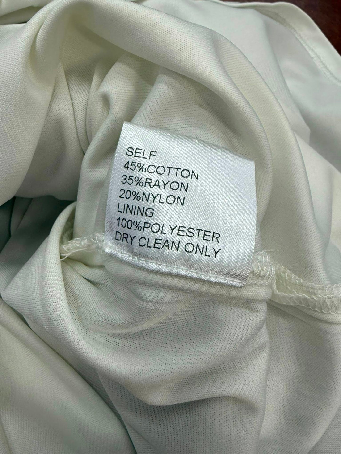 Tadashi Shoji Cream Taupe Tan Color Block Lace Dress Cocktail Party Size 10