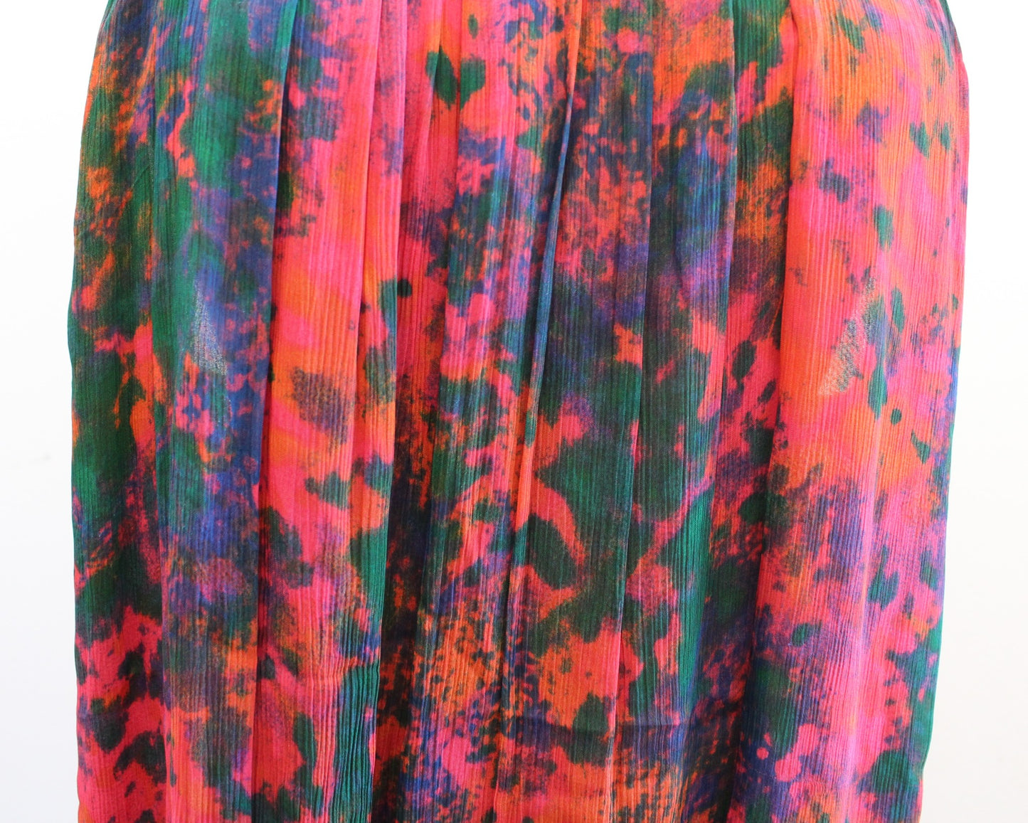 Zara Colorful Abstract Printed Beaded Neckline Halter Dress Size M Summer Boho