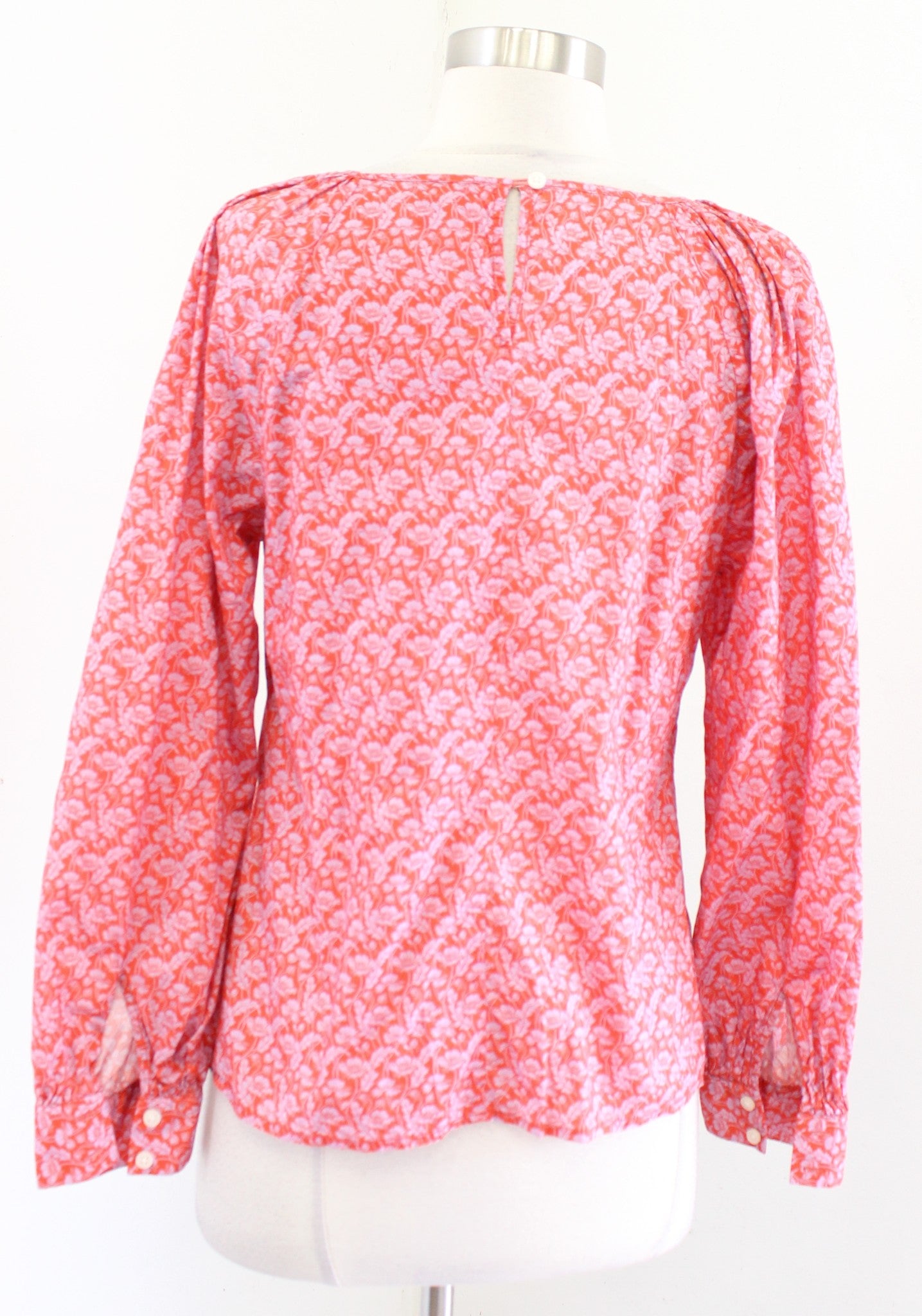 J Crew Liberty of London Puff Sleeve Top in Toutouayette Floral Size S Blouse