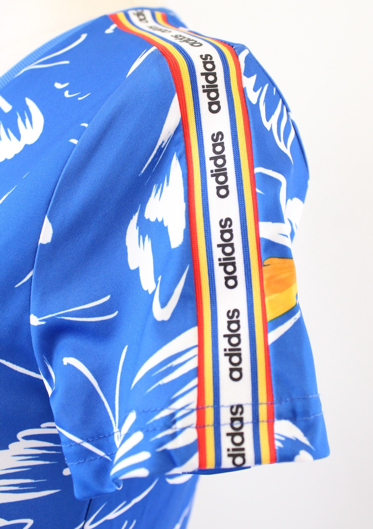 Adidas x Farm Rio Womens Blue Butterfly Print Mini Athletic Dress Size XS
