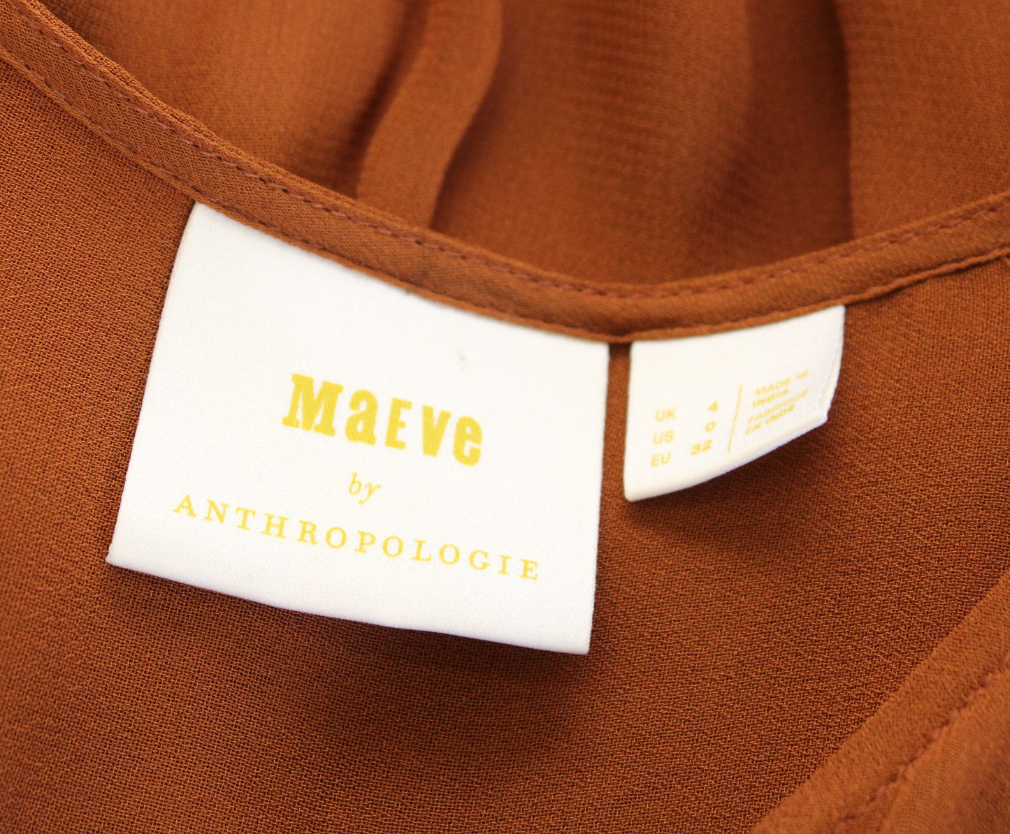 Maeve Anthropologie Meriwether Sheer Button Front Duster Tunic Top Blouse Size 0 Sleeveless