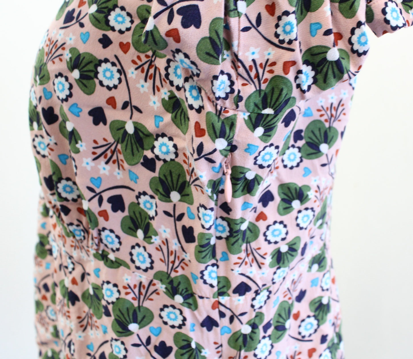 Boden Romantic Bloom Floral Print V Neck Long Sleeve Top Blouse Size US 8R 8