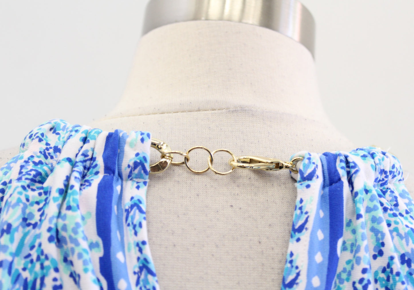 Lilly Pulitzer Bingham Knit Midi Dress Shell Me You Love Me Size XS Blue Maxi