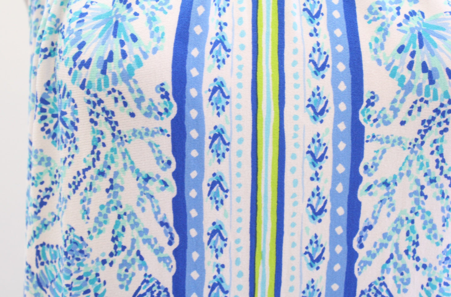 Lilly Pulitzer Bingham Knit Midi Dress Shell Me You Love Me Size XS Blue Maxi