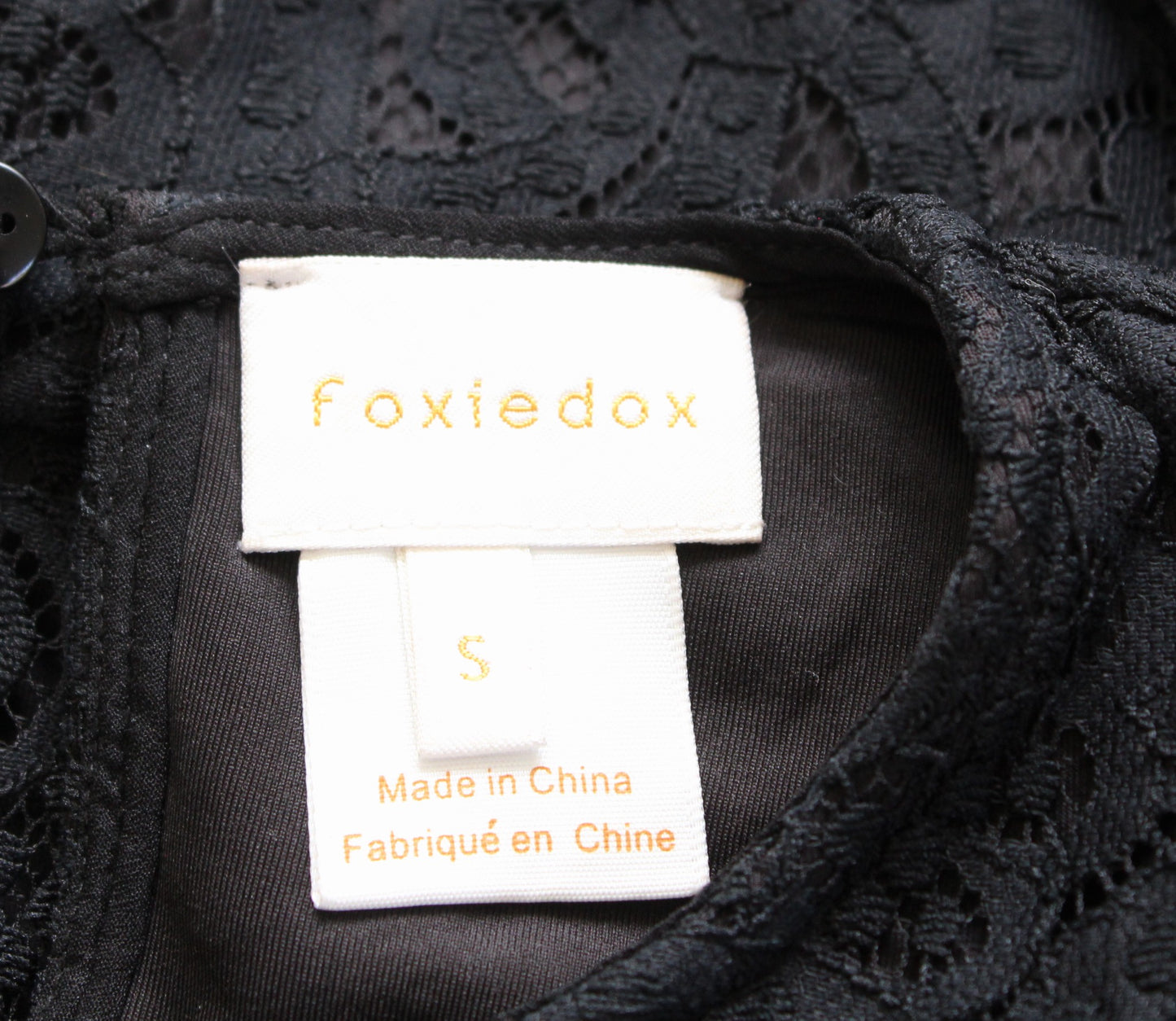 Foxiedox Black Ruffle Tiered Hi Lo Cocktail Party Dress Sz S Evening Sleeveless