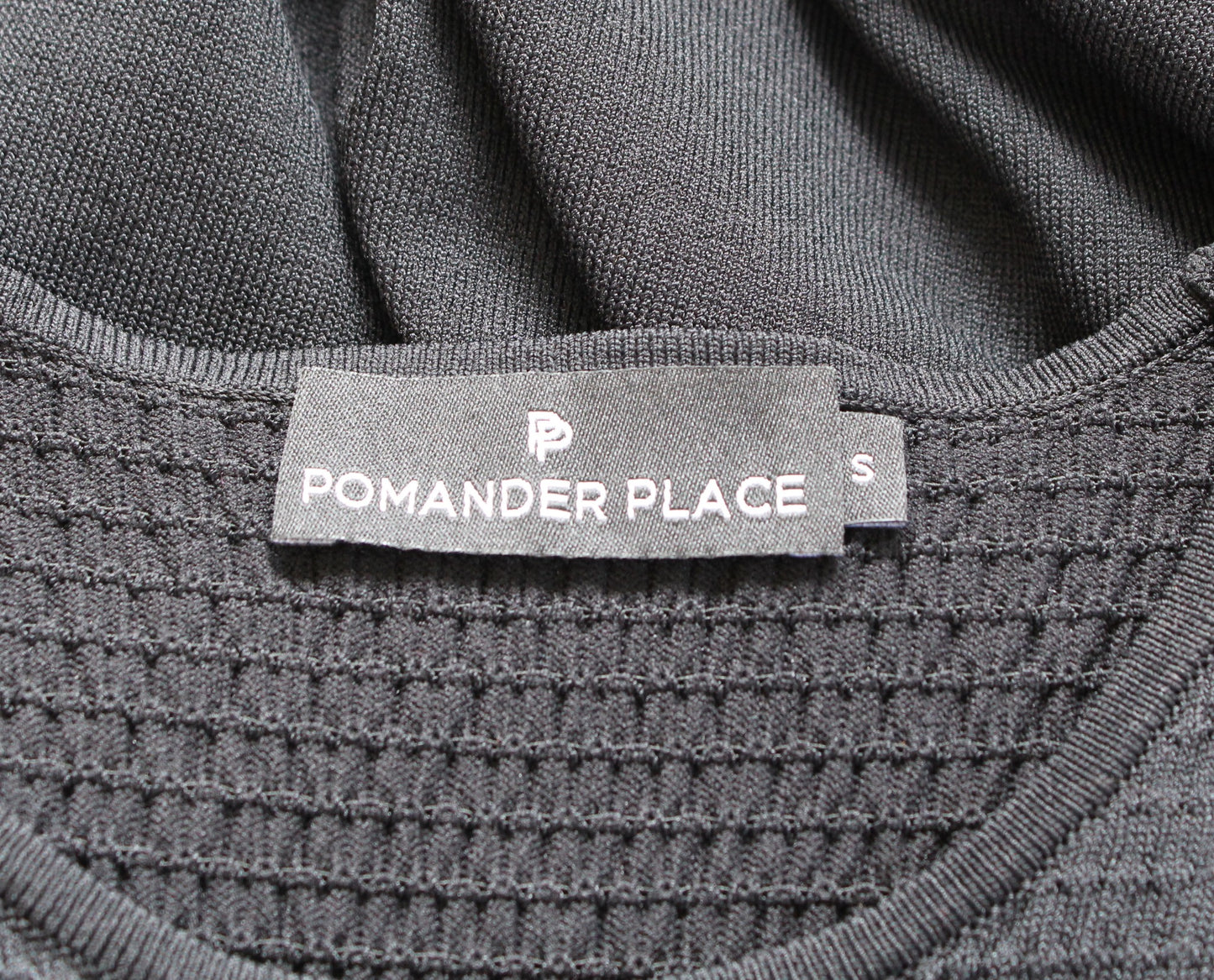 Pomander Place Tuckernuck Black Lennox Knit Smocked Midi Maxi Dress Size S