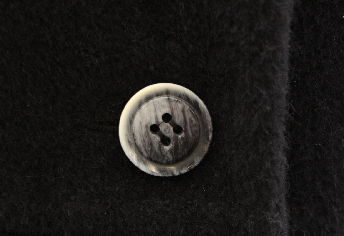 Vtg Bern and Mort Womens Black Alpaca Wool Blend Long Coat Size 16 Jacket