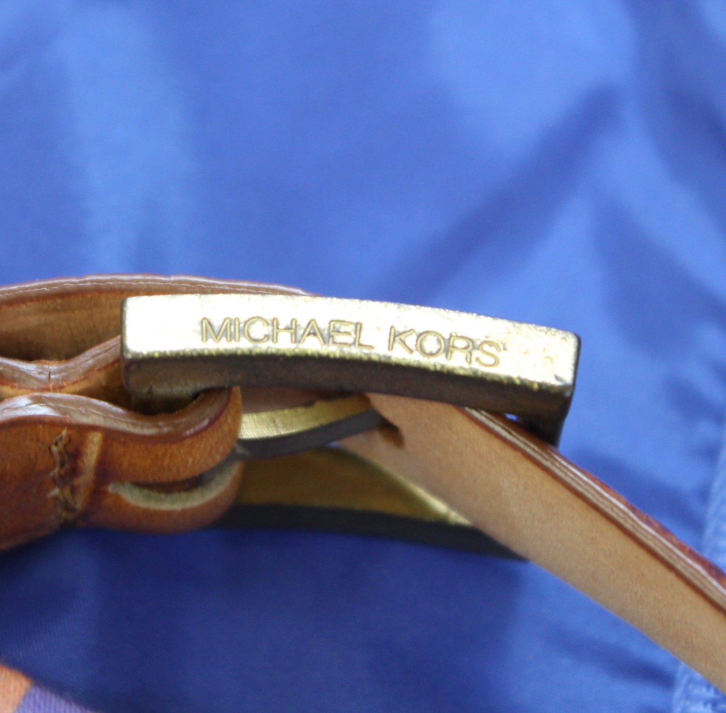 Michael Kors Collection Italy Brown Herringbone Belted Sheath Dress Sz 8 V Neck