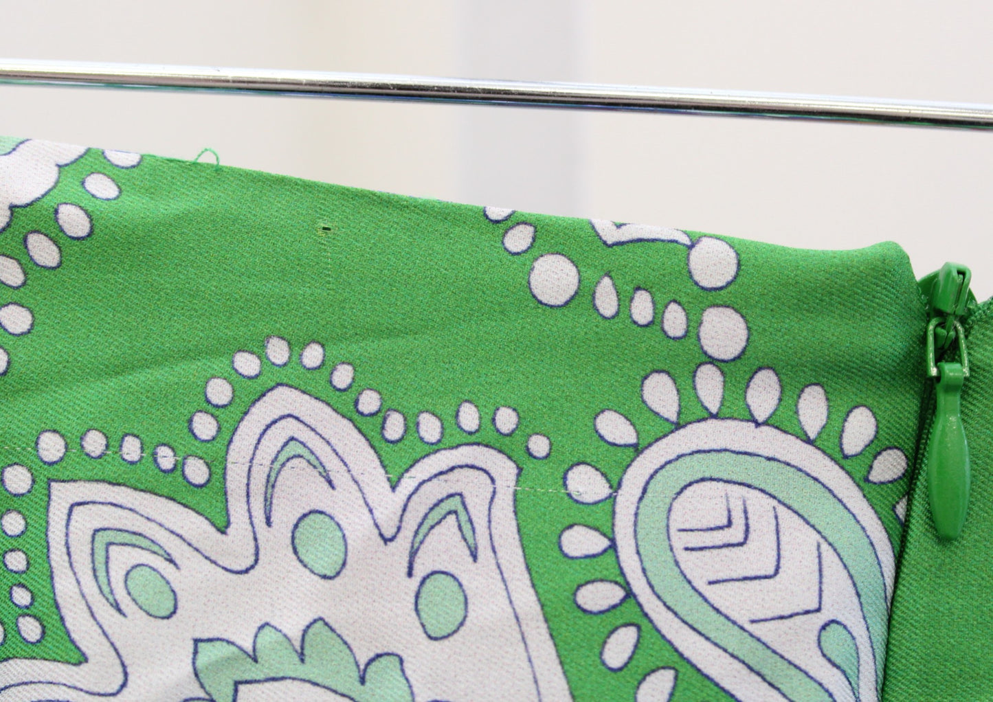 NWT Zara Colorful Paisley Print Knot Twist Midi Skirt Size XS Sarong Style Boho