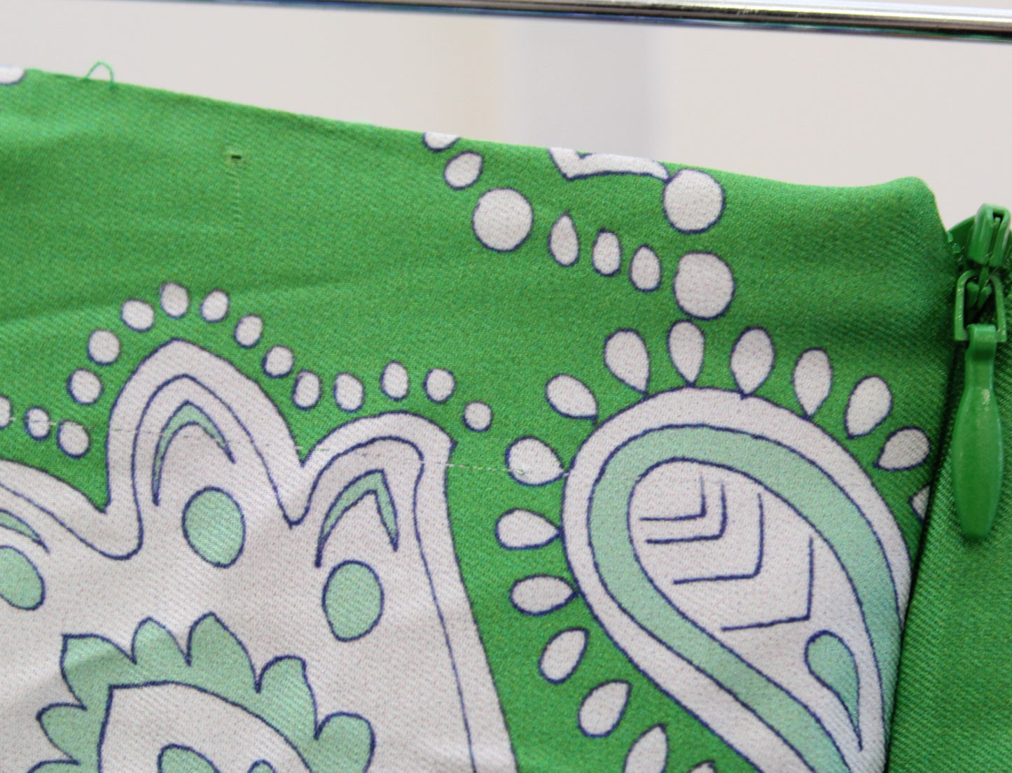 NWT Zara Colorful Paisley Print Knot Twist Midi Skirt Size XS Sarong Style Boho