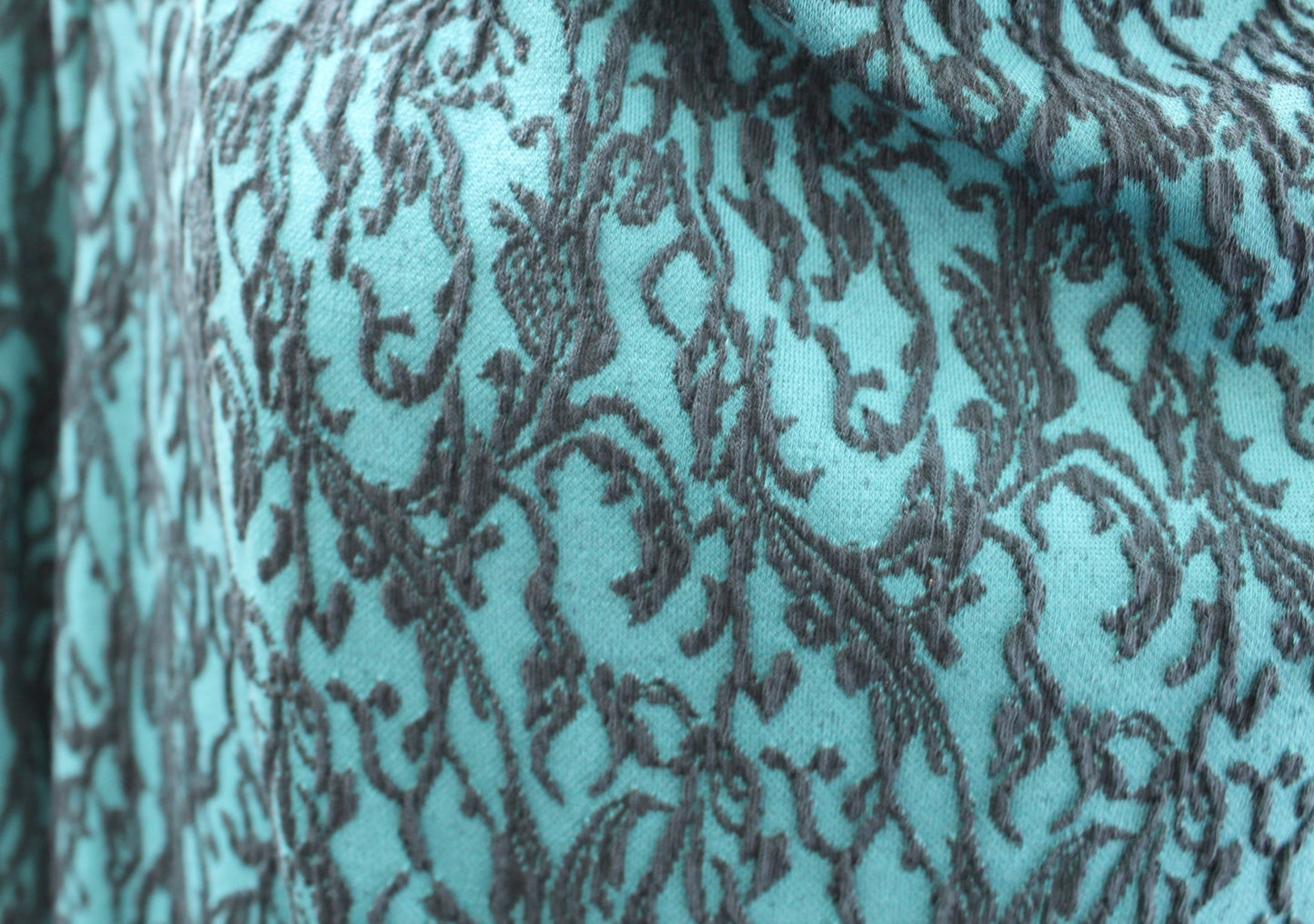 Tyler Boe Womens Teal Textured Knit Draped Cowl Neck Jacquard Knit Dress Size xL