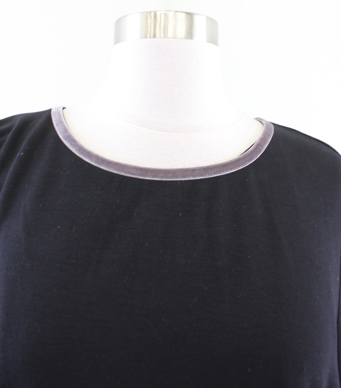 NWT Boden Cora Black Ponte Jersey Knit Bell Sleeve Midi Sheath Dress Size 16R 16