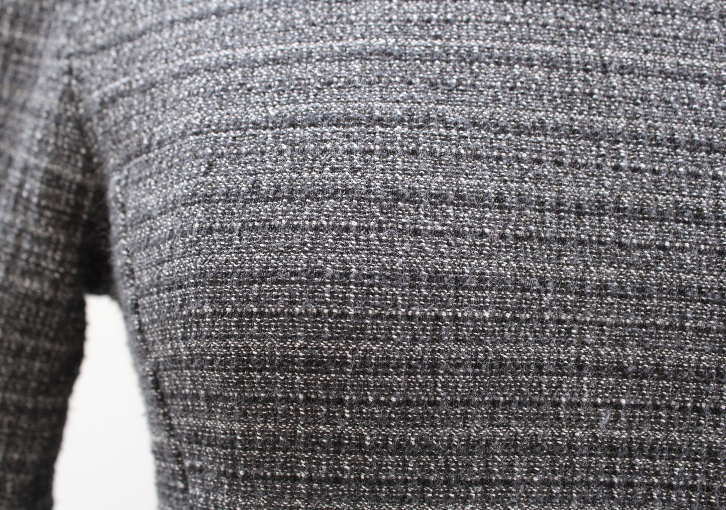 Theory Womens Albita Klarien Gray Tweed Textured Fit and Flare Dress Size 4