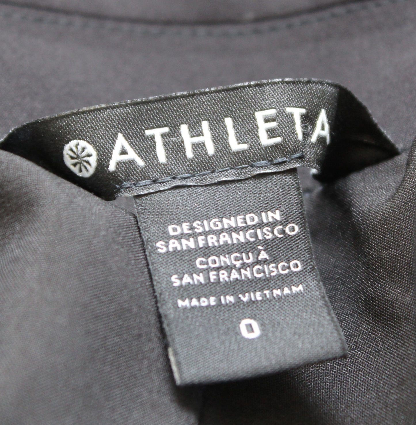 Athleta Solid Black Endless Permatwill Blazer Size 0 Cinched Tie Waist Jacket