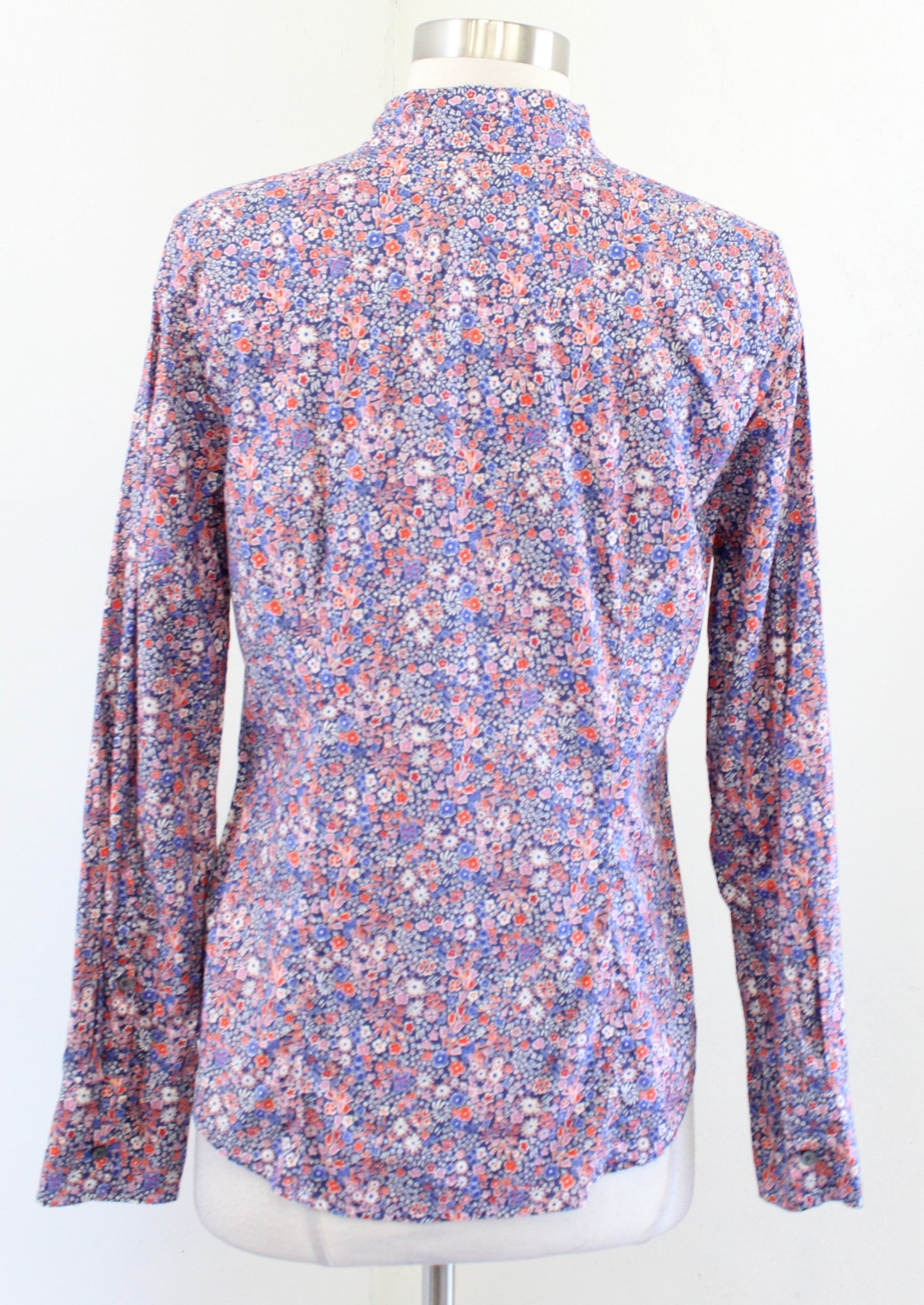 J Crew Liberty of London Perfect Shirt in Kayoko Floral Size 6 Button Front Top