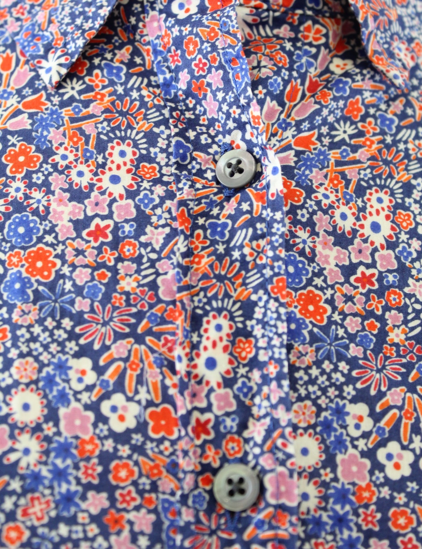 J Crew Liberty of London Perfect Shirt in Kayoko Floral Size 6 Button Front Top