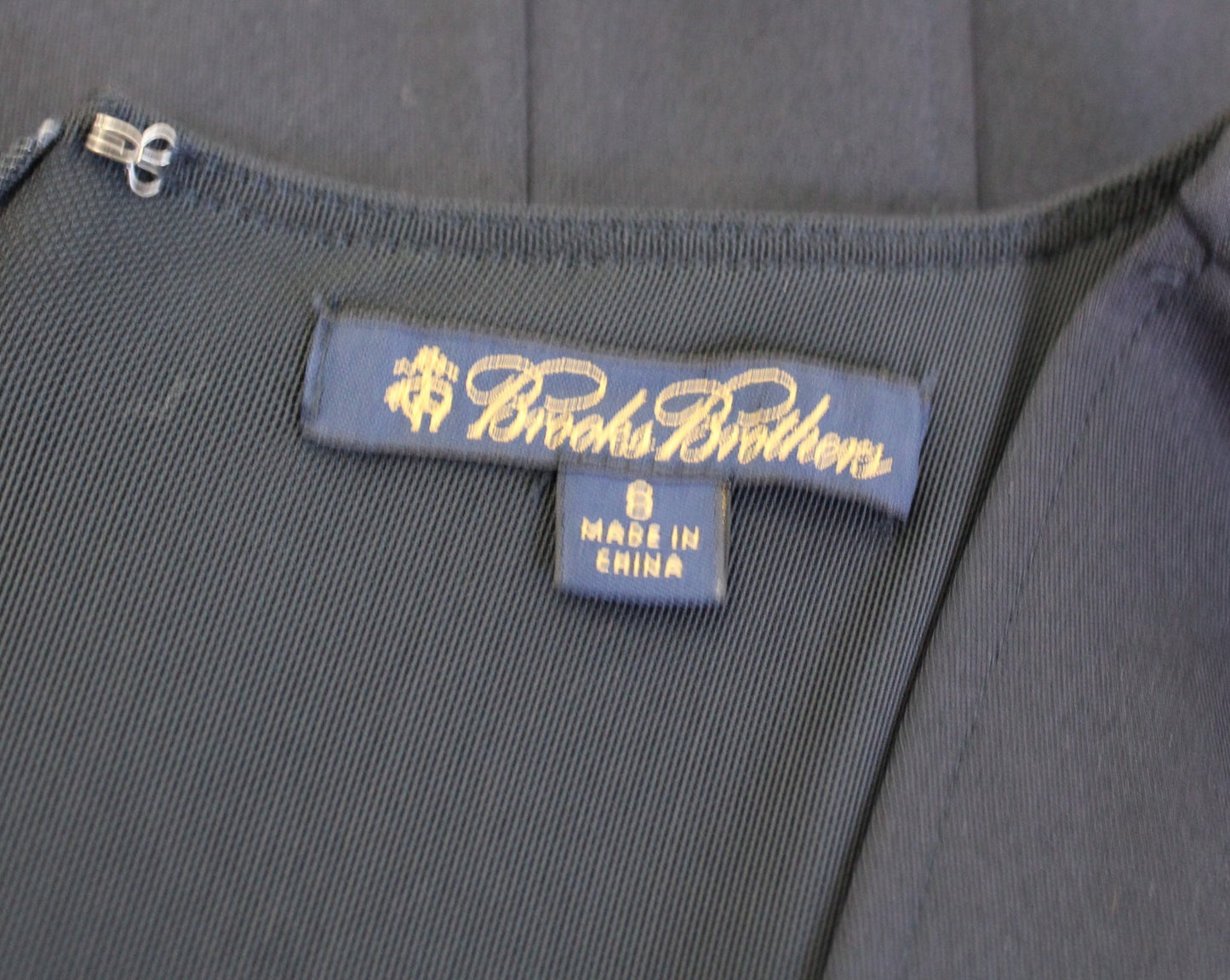 Brooks Brothers Womens Solid Navy Blue Ponte Knit A Line Flare Dress Sz 8 Career