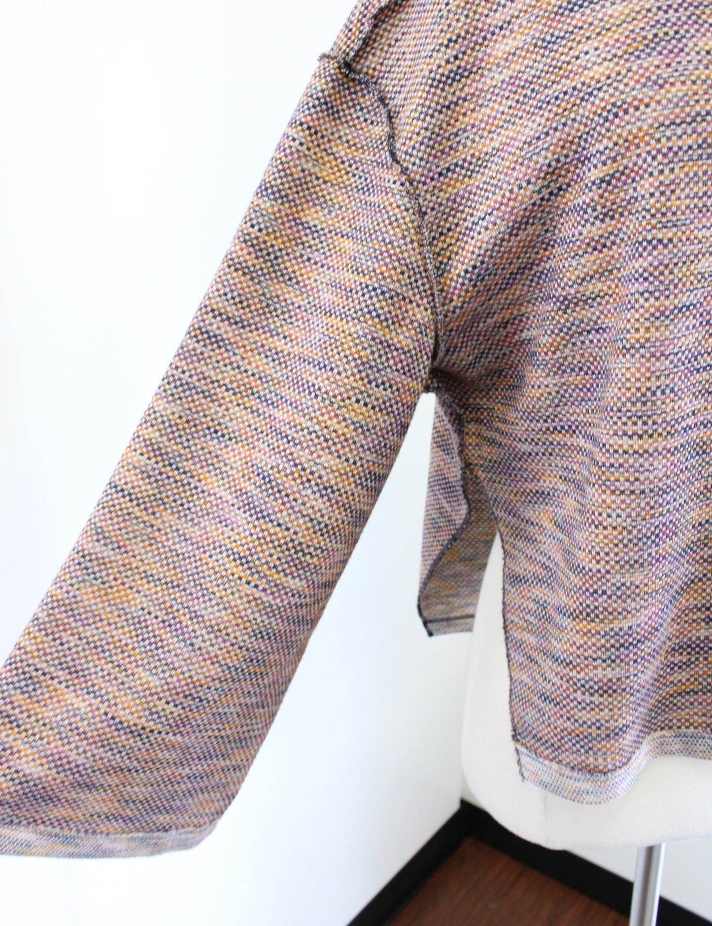 We the Free Free People Sunny Days Multi Color Turtleneck Sweater Top Size S