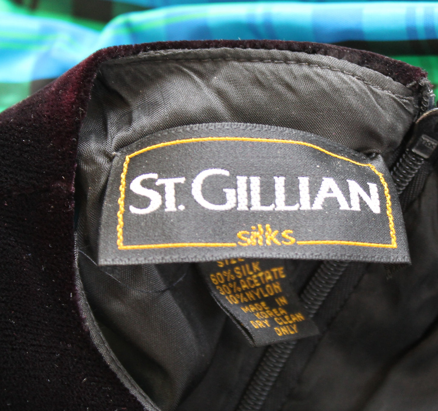 Vtg 90s Black Velvet Drop Waist Ruffle Tiered Cocktail Party Dress SIze 4 Retro