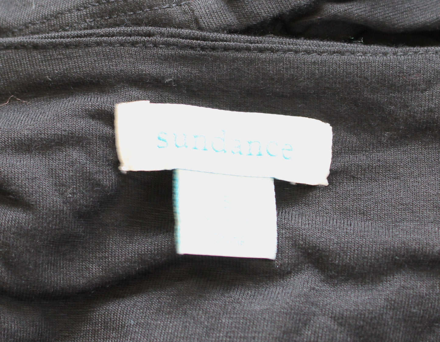 Sundance Catalog Easy Travel Days Black Tie Front Knit Sleeveless Dress Size S