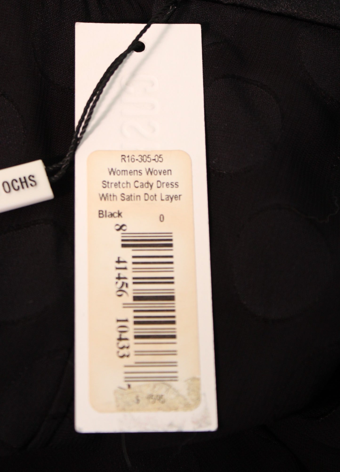 NWT Cushnie et Ochs Black Strapless Polka Dot Layered Cady Dress Size 0 Cocktail