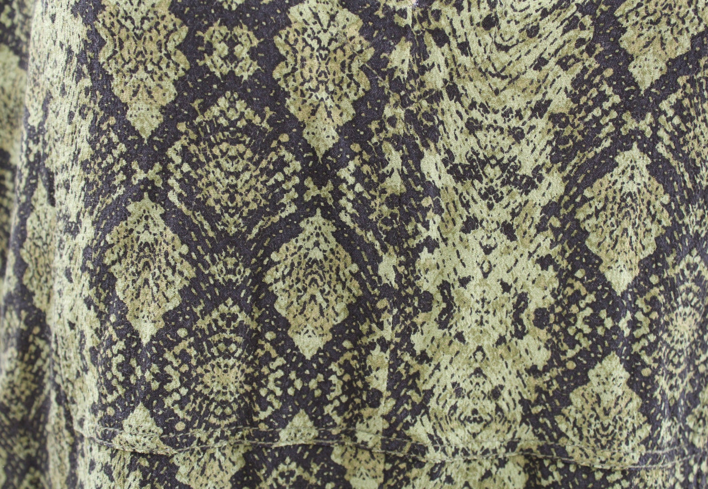 by Anthropologie Rachel Green Snakeskin Print Tunic Shift Dress Size XLP PXL