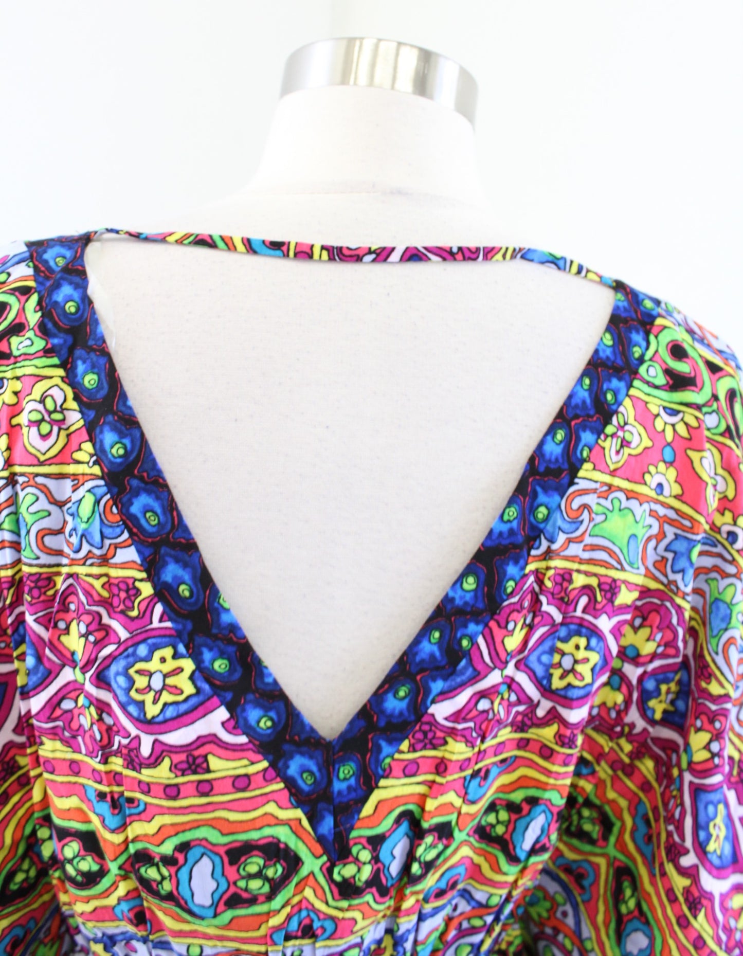 NWT Nanette Lepore Carnaval Geometric Print Colorful Tunic Swim Cover Coverup XS