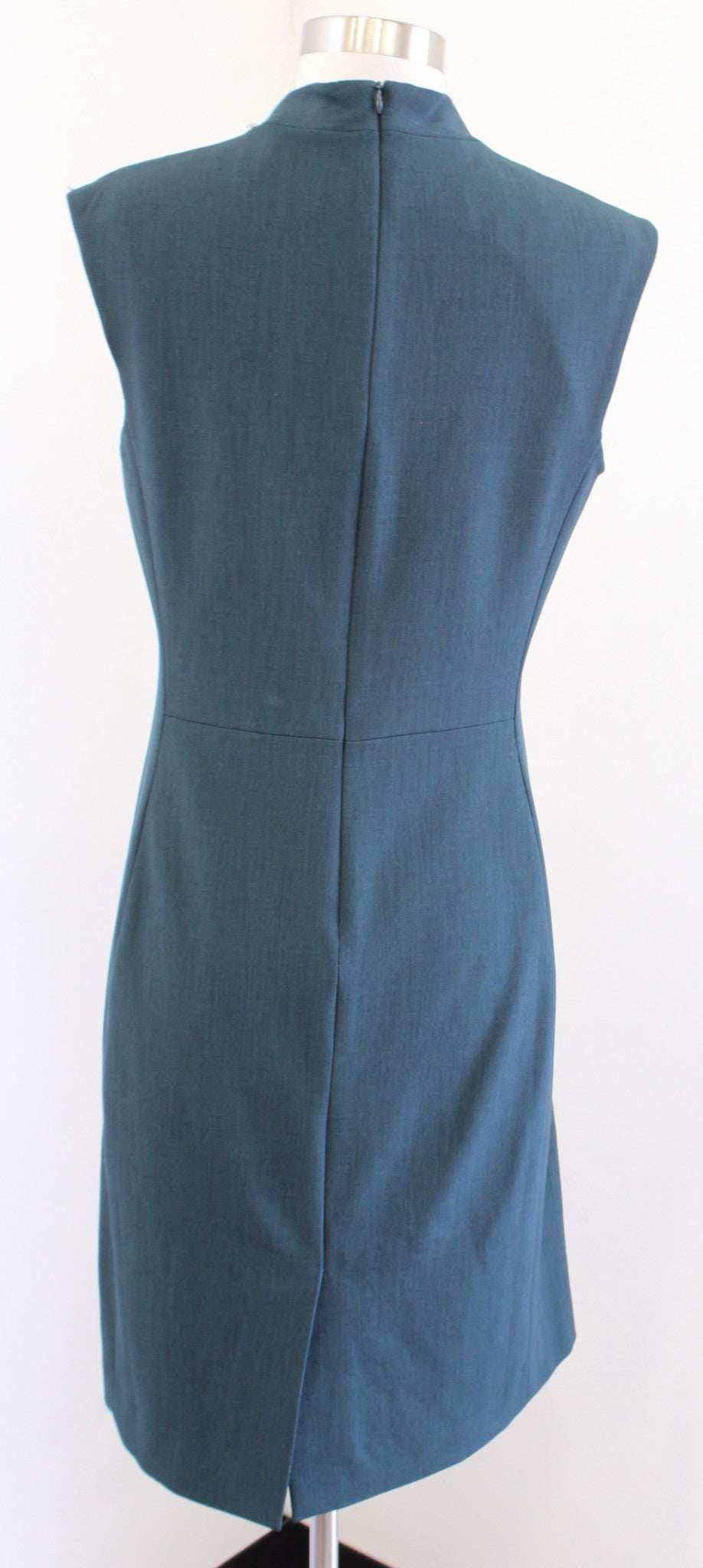 MM Lafleur Womens Aditi Rainforest Green Sheath Dress Size 8 Career