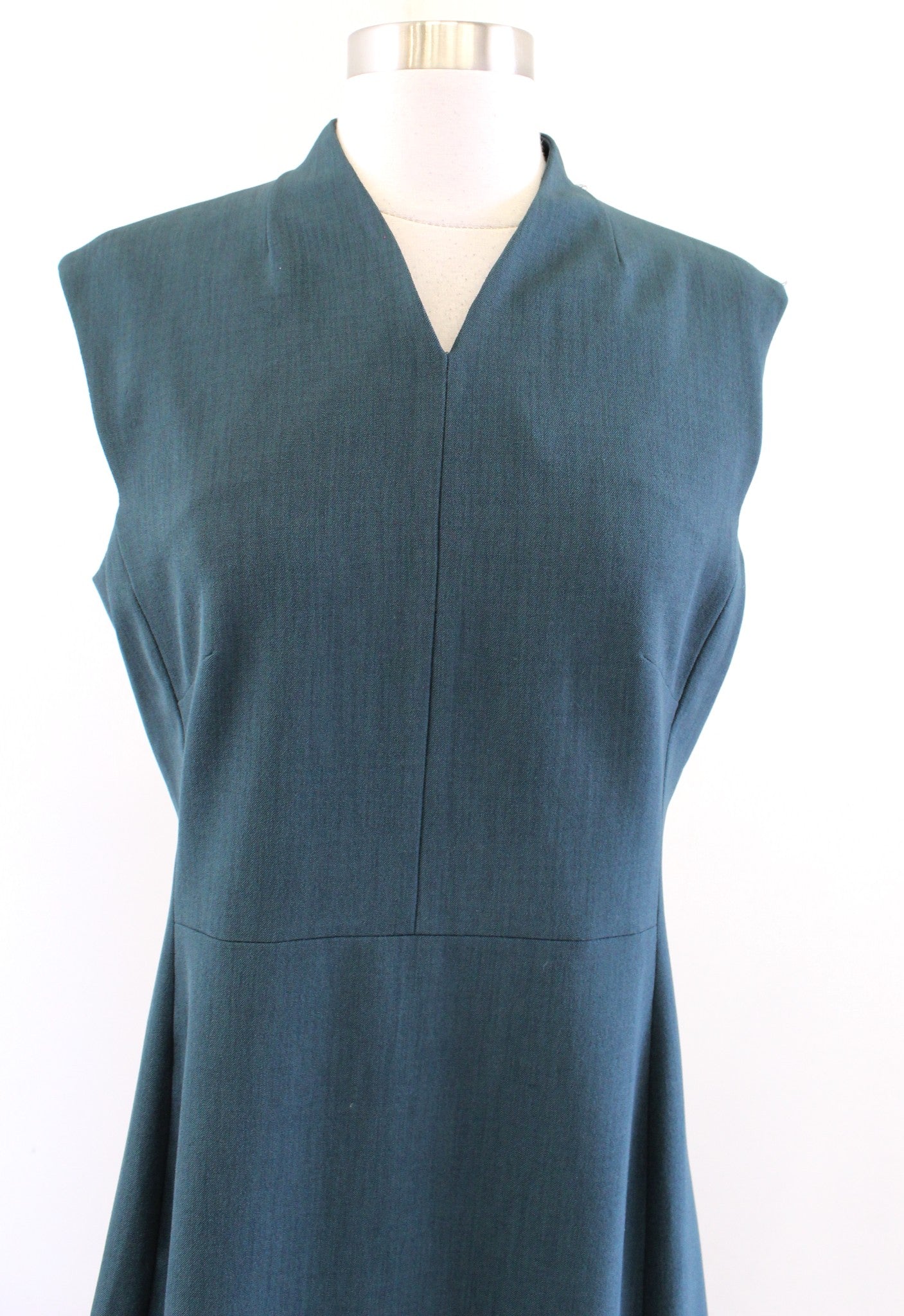 MM Lafleur Womens Aditi Rainforest Green Sheath Dress Size 8 Career