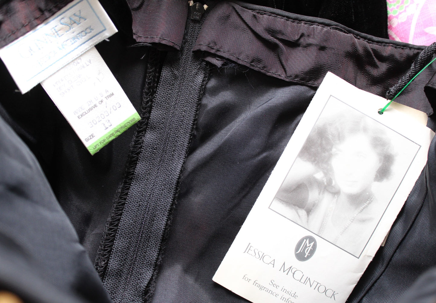 NWT Vtg 90s Black Velvet Gold Sequin Strapless Evening Party Dress Size 13 M ?