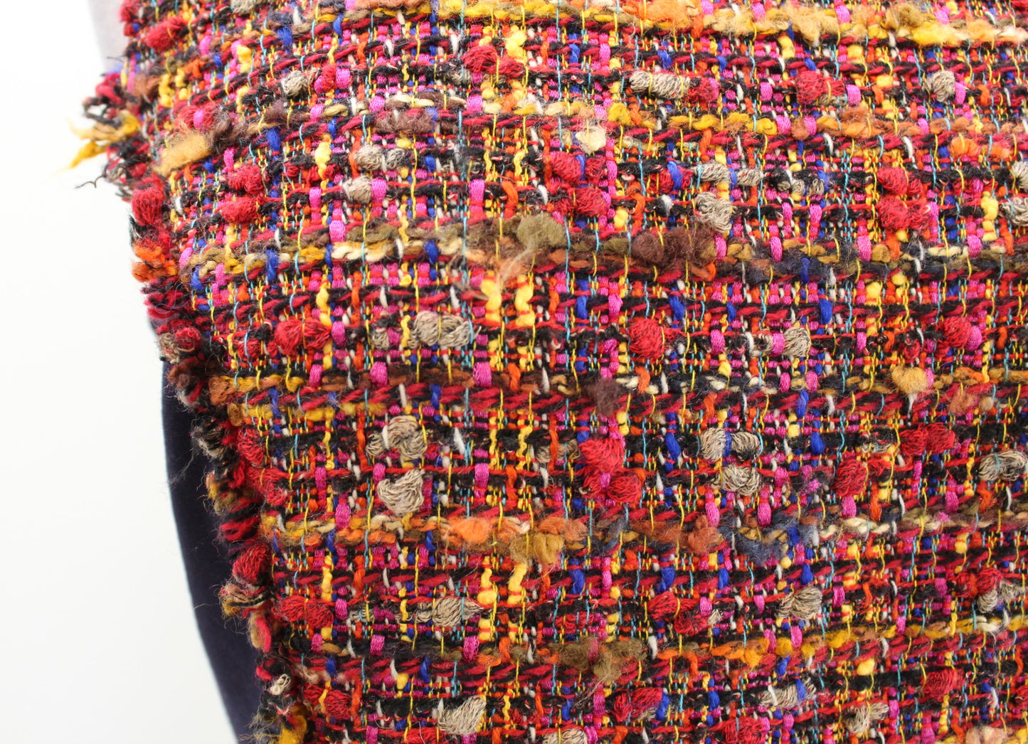 Diane Von Furstenberg Jacey Colorful Rainbow Confetti Tweed Sheath Dress Size 4