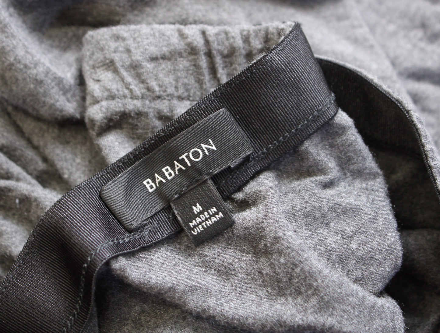 Babaton Aritzia Soft Knit Gray Maxi Skirt w/ Side Slits Size M Charcoal Pull On