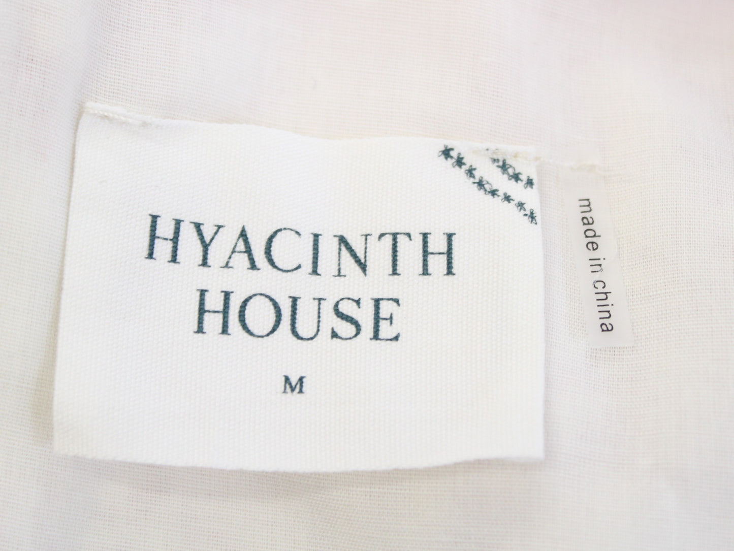 Hyacinth House Tuckernuck Woodland Wilma Puff Sleeve Midi Dress Animal Print M