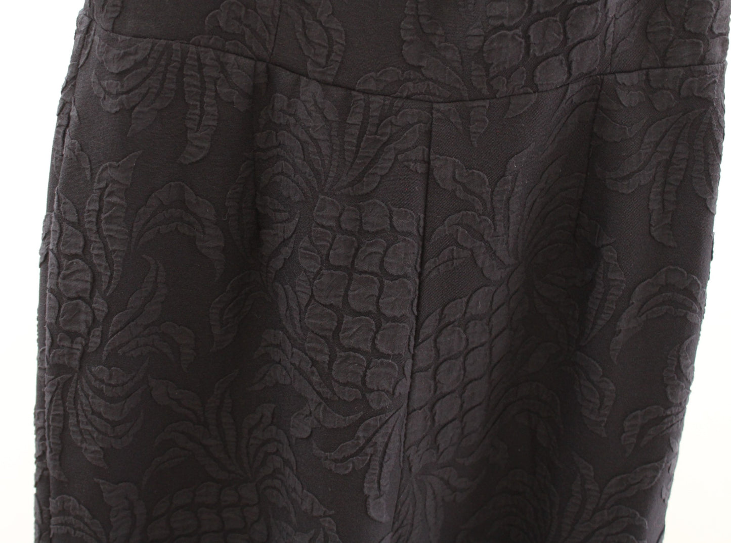 Lilly Pulitzer Brialyn One Shoulder Puff Sleeve Pineapple Jacquard Size 0 Black
