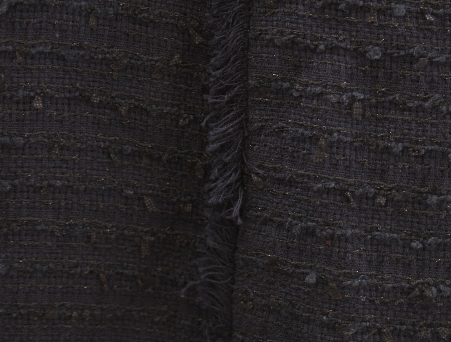 NWT Brooks Brothers Navy Blue Black Fringe Trim Tweed Pencil Skirt Size 8