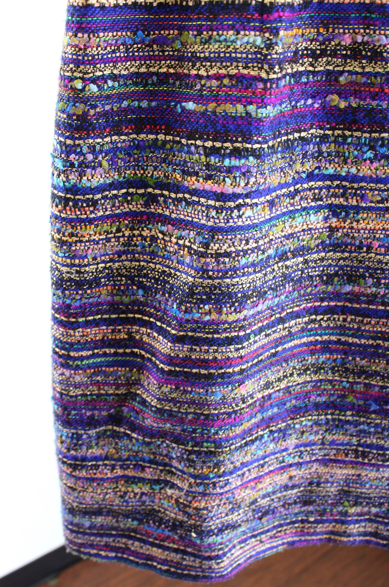 Kate Spade Womens Kylie Jewelbox Purple Colorful Striped Tweed Mini Skirt Size 6